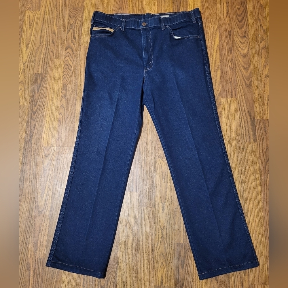 Vintage Made in Canada COMPANY Men’s Cowboy Jeans 38x34 Classic Denim C55